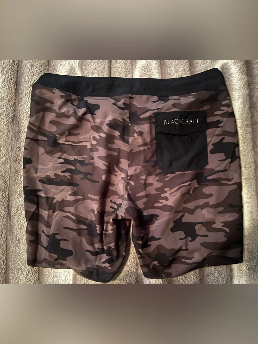 Blackcraft camo board shorts